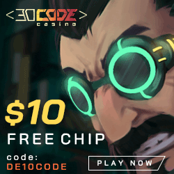 $10 No deposit bonus from Decode casino with coupon code DE10CODE.