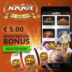 $5 ND bonus from Kajot Casino Prime.