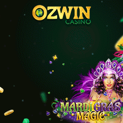 No deposit bonus of $20 at Ozwin Casino.