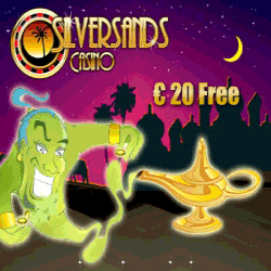 SilverSands Casino gives $20 free without making any deposit.