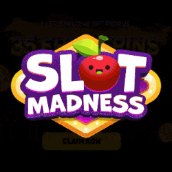 35 free spins from Slot Madness.