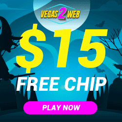 Vegas2Web give new players a $15 free, no deposit bonus.